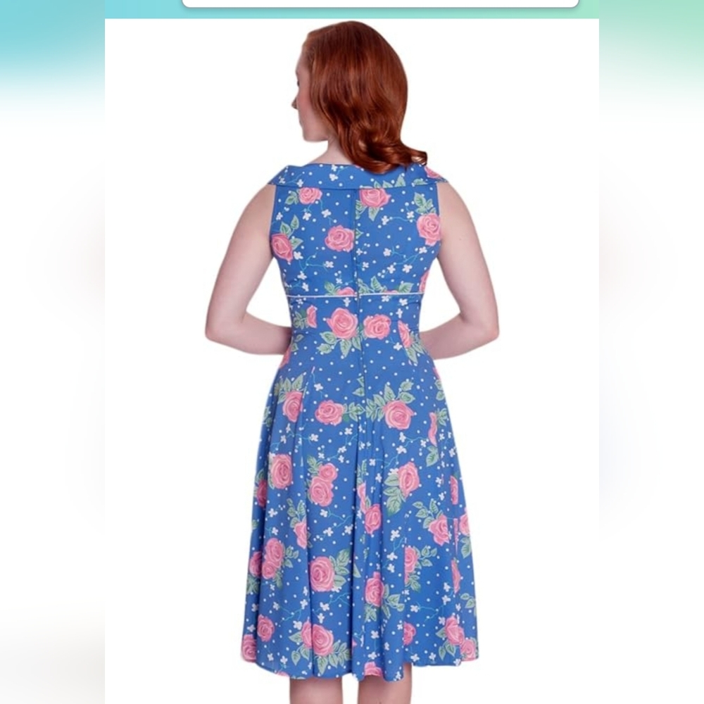 Hell bunny 40s dress EUC - Picture 3 of 6